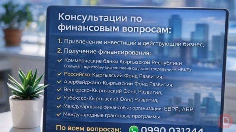 Консультации по финансовым вопросам в Бишкеке Bishkek - изображение 1