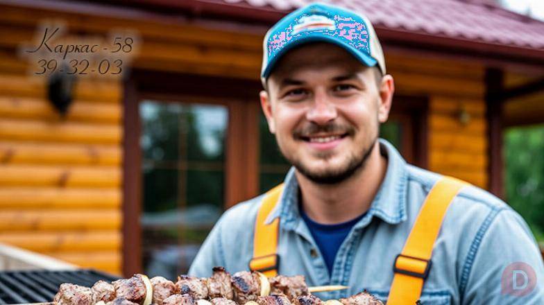 Построим дачный домик для отдыха на даче Каркас-58 Пенза - изображение 1