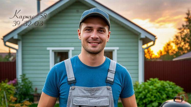 Постройка дома на даче в Арбеково, дачные домики в Пензе Пенза - изображение 1