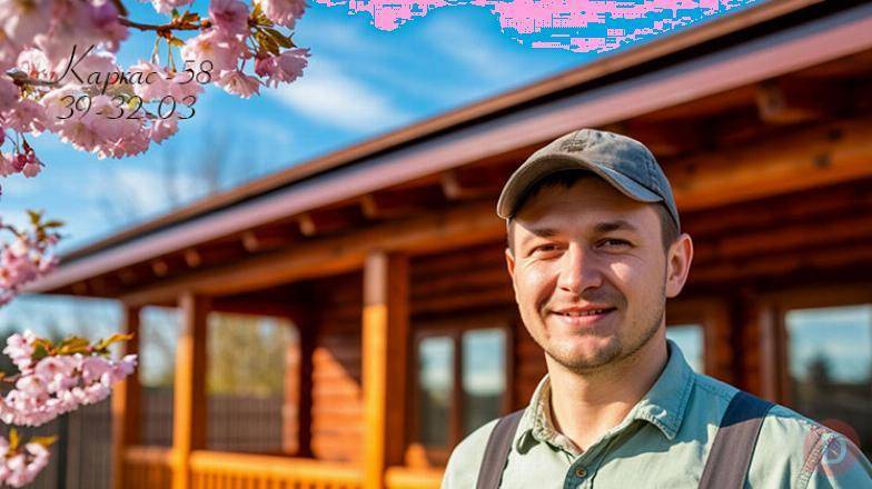 Веранда к дому из дерева в Пензе, пристройка веранды Пенза - изображение 1