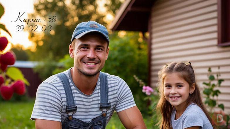 Каркасное строительство дач в СНТ Солнечное в Побочино Пенза Пенза - изображение 1