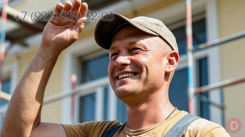 Отделка фасада декоративной штукатуркой "шуба" "короед" в Пензе Пенза - изображение 1