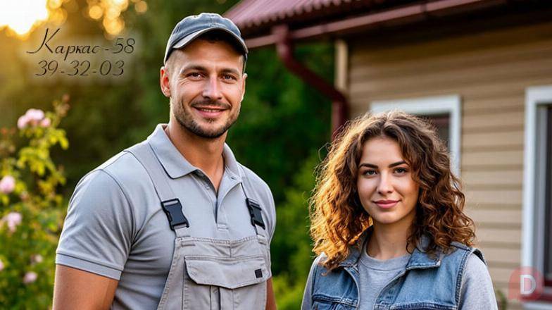 Каркасные домики и дома для дачи в СТ Элита в Побочино - Пенза Пенза - изображение 1