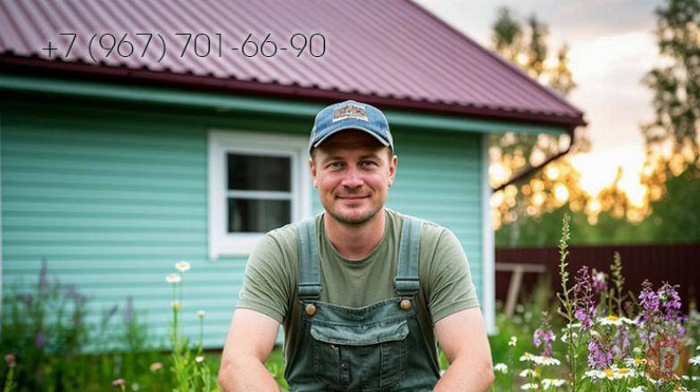 Покроем крышу в Наровчатском районе, утеплим обошьем фасад Наровчат - изображение 1