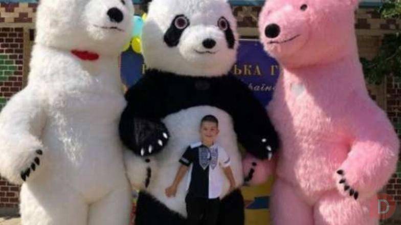 Великий білий Мішка на свята большой белый Мишка Харьков - изображение 1