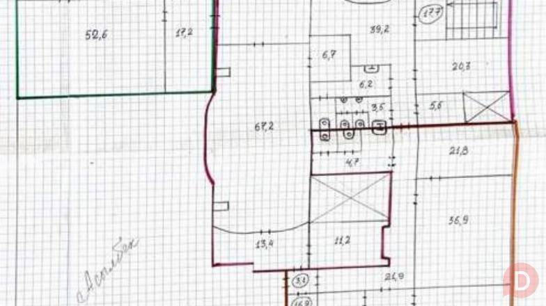 Продаётся коммерческое помещение (603 кв.м.) на Орто-Сайском рынке Суе Бишкек - изображение 1