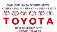Діагностика та ремонт АКПП Toyora Rav-4 U660 U760