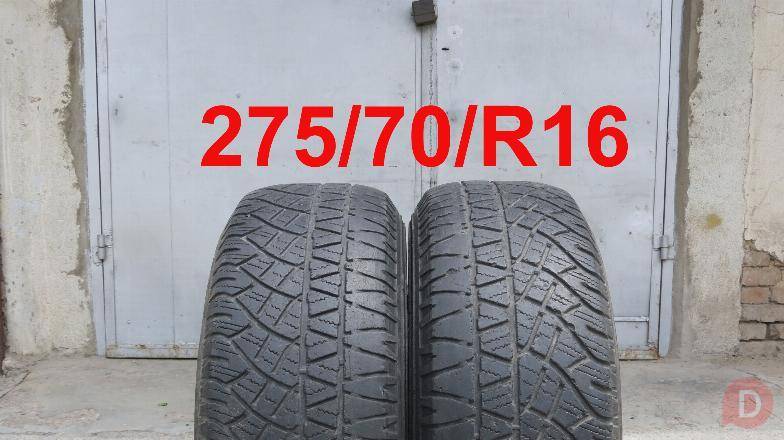 Продаю Летние Шины. 275/70/R16. Пара Bishkek - изображение 1
