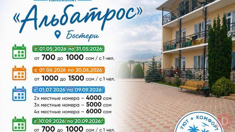 Мечтаете об отдыхе прямо у пляжа? Корпус Альбатрос пансионата Островок Bosteri - изображение 1
