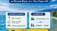 Сдаются домики на Иссык-Куле, в с.Чон-Сары-Ой