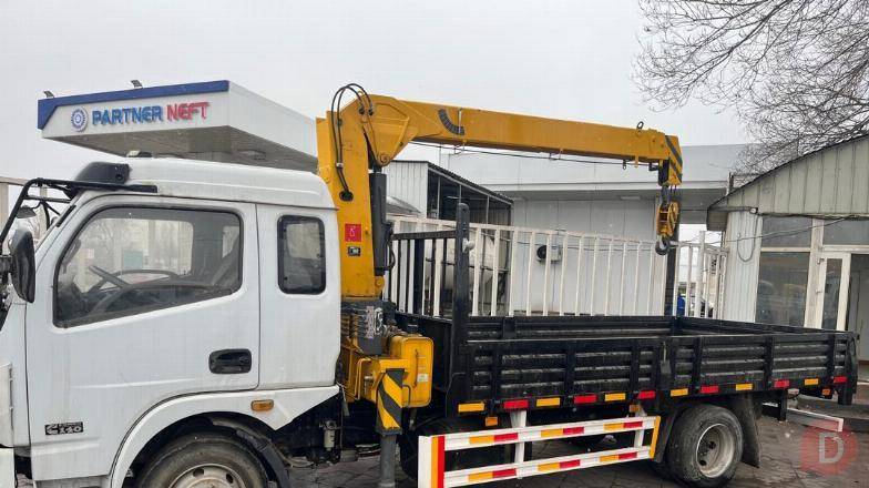 Продаю! Бортовой кран-манипулятор Dongfeng 2021 года выпуска Бишкек - изображение 1