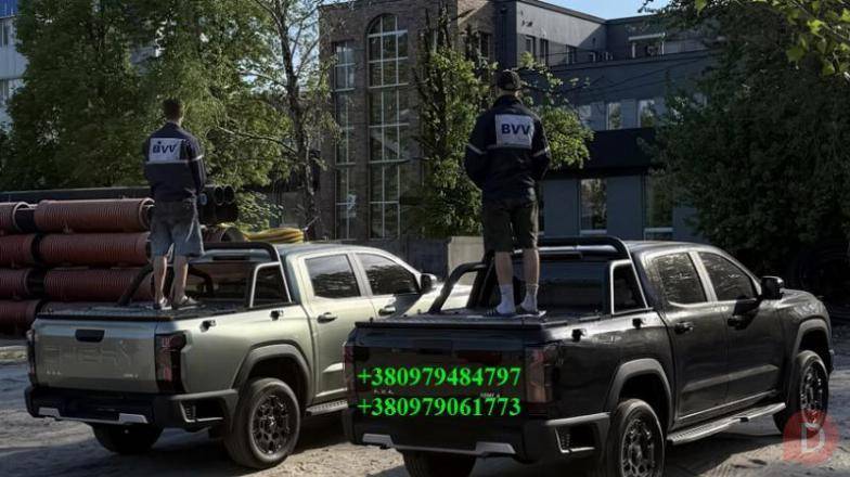 Силова кришка кузова Chery Himla – алюмінієва кришка пікапа від виробника Киев - изображение 1