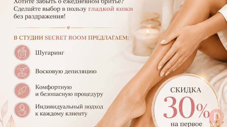 Шугаринг и восковая депиляция в Бишкеке Bishkek - изображение 1