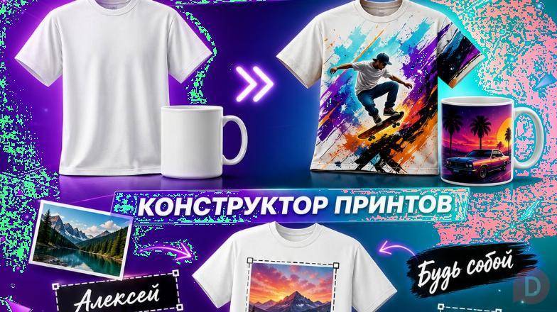 Превратите обычную футболку или кружку в уникальную вещь.!!! Павлодар - изображение 1