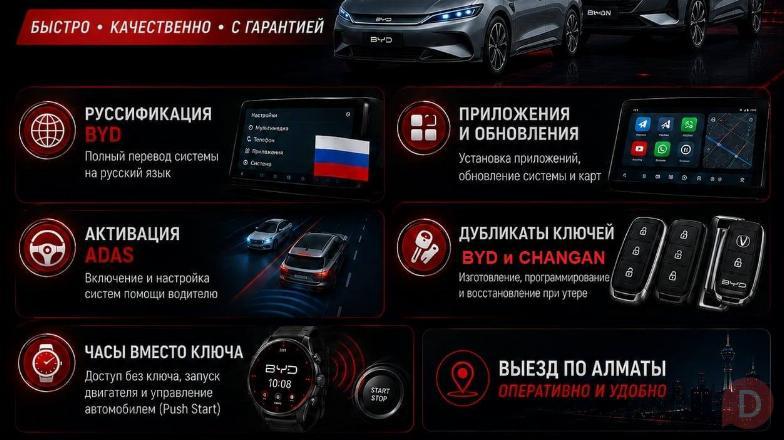 BYD профессиональные услуги в Алматы. Almaty - изображение 1