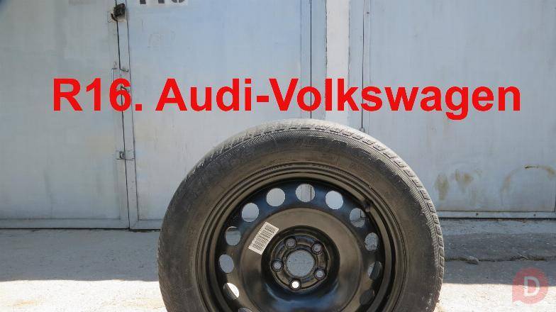Продаю Запасное колесо (Штамповка) на Audi - Volkswagen. Bishkek - изображение 1