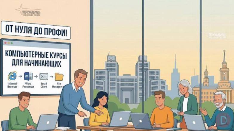 Индивидуальные компьютерные курсы в Харькове — обучение с нуля для люб Харьков - изображение 1