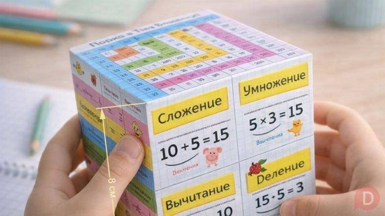 Умный кубик-трансформер ЗнайКубик - легкая учеба без зубрежки Moscow - изображение 1