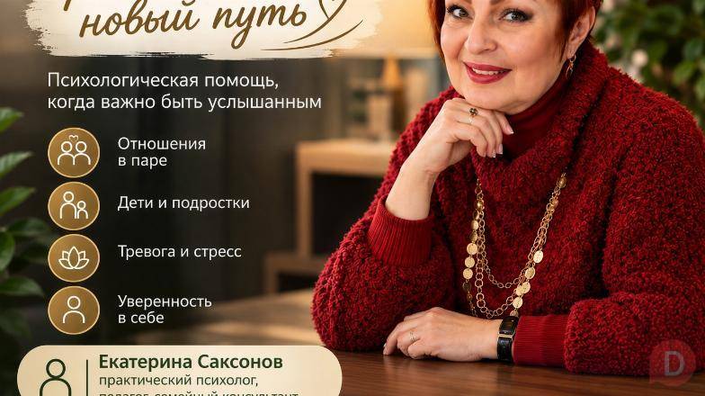 Екатерина Саксонов - психолог, семейный консультант Астана - изображение 1