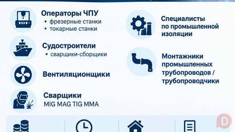 РАБОТА НА ПРОМЫШЛЕННЫХ ОБЪЕКТАХ В Финляндии. Astana - изображение 1