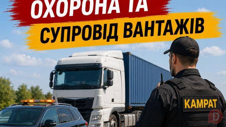 Супровід та охорона вантажів Кривий Ріг Камрат Кривой Рог - изображение 1