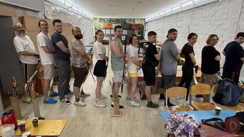 Корпоратив для IT-компанії в Києві — тімбілдинг зі стрільбою з лука Киев - изображение 1