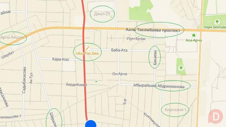 Сдаётся 2х этажный дом по Садырбаева (Баха) по первой линии - можно Bishkek - изображение 1