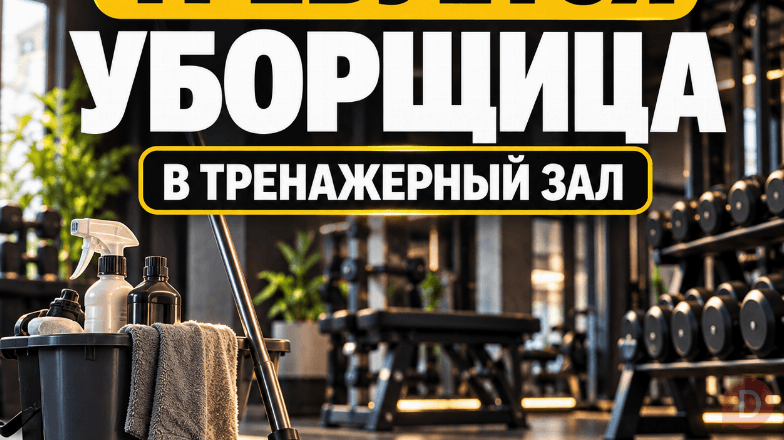 Требуется уборщица в тренажерный зал! Bishkek - изображение 1