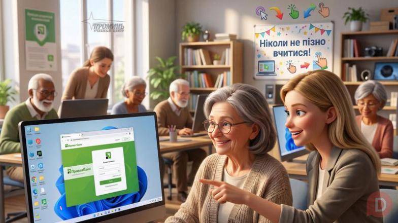 Компьютерные курсы для пенсионеров в Харькове — учимся легко, уверенно Харьков - изображение 1